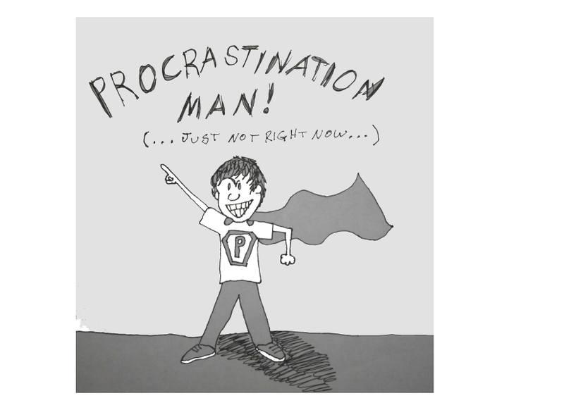 Illustration for article titled Procrastination: Making Me Wake Up At The Crack of Dawn on a Sunday